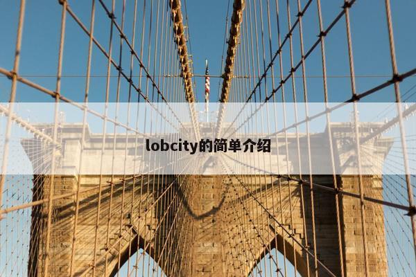 lobcity的简单介绍