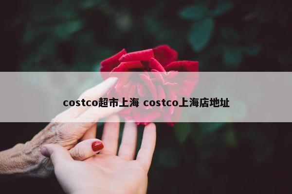 costco超市上海 costco上海店地址