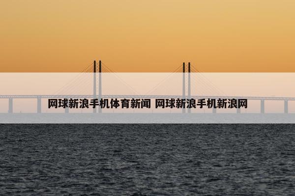 网球新浪手机体育新闻 网球新浪手机新浪网