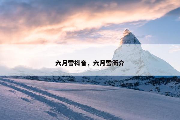 六月雪抖音，六月雪简介