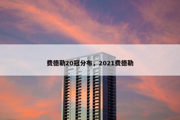 费德勒20冠分布，2021费德勒