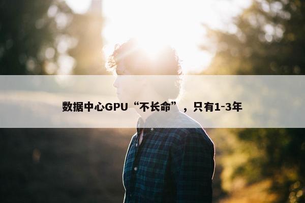 数据中心GPU“不长命”，只有1-3年