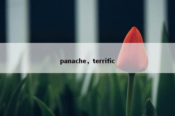 panache，terrific